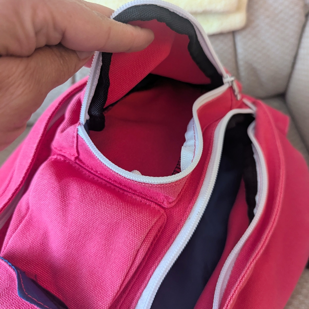 KAVU Pink Rope Sling Bag - Picture 5 of 7